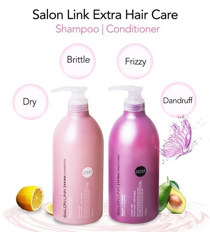 Bộ dầu cặp gội đầu Salonlink của Nhật