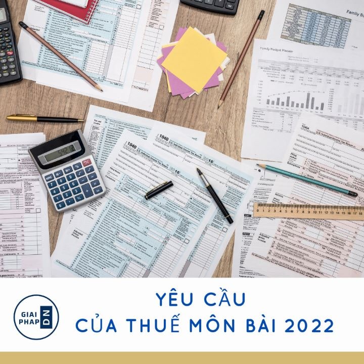 QUY ĐỊNH VỀ THUẾ MÔN BÀI NĂM 2022